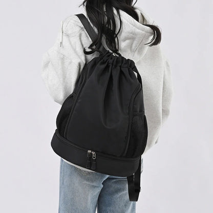 Sports Basketball Backpack — Waterproof Travel Bag for Outdoor, Swimming, Fitness, Hiking, Climbing, and Basketball Gear