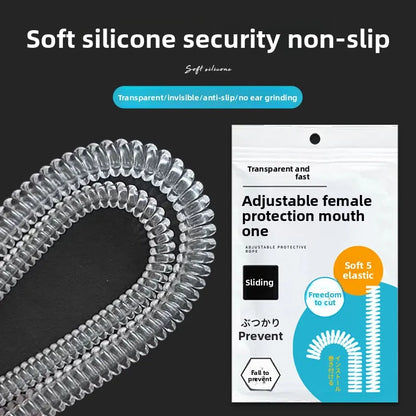 Anti-Slip Silicone Glasses Ear Hooks – Sport Eyewear Retainer Grips, Non-Slip Frame Holders to Prevent Glasses Falling Off