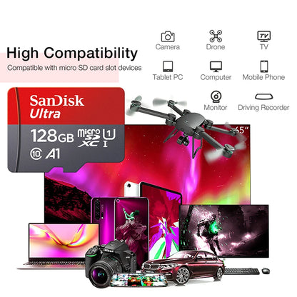 Ultra Micro TF SD Card — 32GB 64GB 128GB 256GB Mini SD Flash Memory Card for Phone