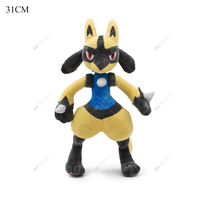 Anime Shiny Pokémon Plush Toys — Charizard, Mega Evolution X, Articuno & Lucario Stuffed Dolls Christmas Gift for Kids