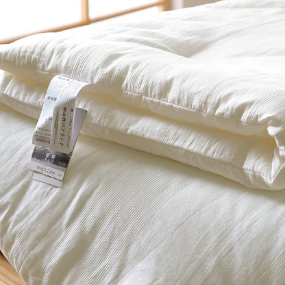 Japan Meiji Nishikawa Pure Cotton Airconditioning Quilt – Cooling Summer Quilt & All-Season Bedding for Spring, Autumn & Winter
