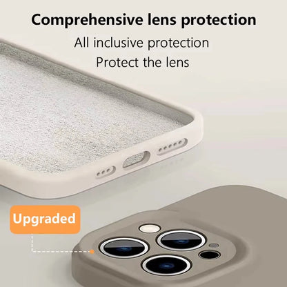 Original Liquid Soft Silicone MagSafe Case — Magnetic Wireless Charging Cover for iPhone 11–16 Pro/Max/Plus