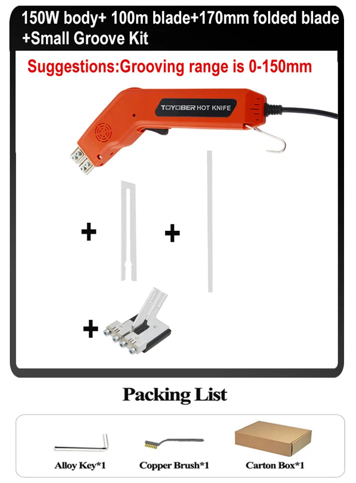 Electric Foam Cutter Hot Knife – Polystyrene, Styrofoam, Fabric, and Rope Cutting Tool for DIY Projects
