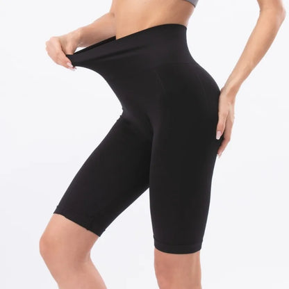 High Waist Women’s Yoga Capri Pants – Breathable Quick-Dry Running & Fitness Leggings with Hip-Lifting Elastic Fit