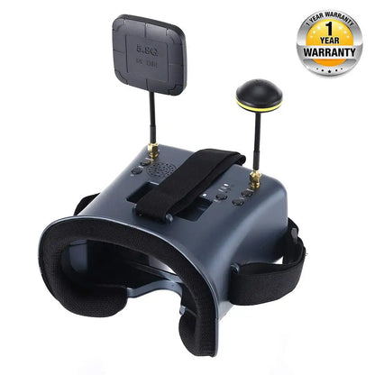 008D 5.8G 40CH 4.3" HD FPV Goggles with DVR & Battery – Diversity Video Headset for RC Drone EV800D