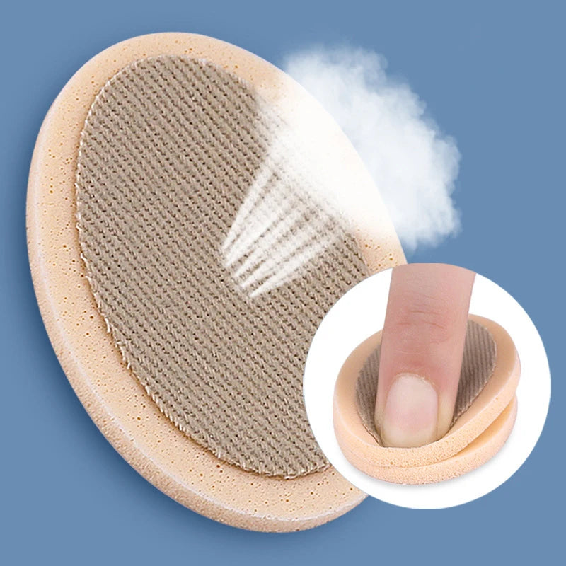 4PCS Callus Cushions & Heel Pads – Foam Toe Protectors for Foot Corns, Bunions, and Shoe Comfort