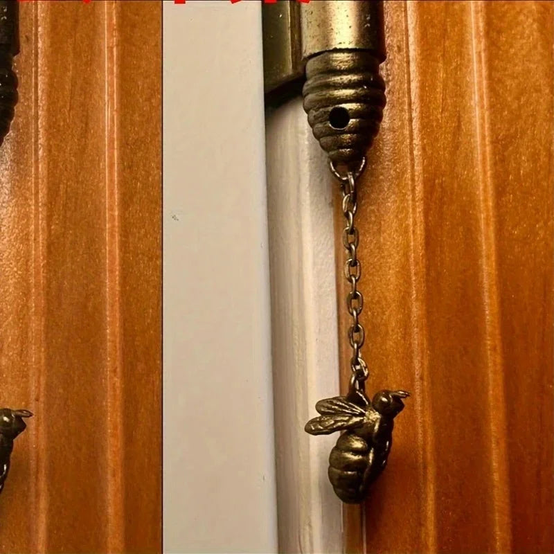 Bronze Animal Design Door Hinges & Magnetic Cabinet Decorations – Festival Home & Office Decorative Statues