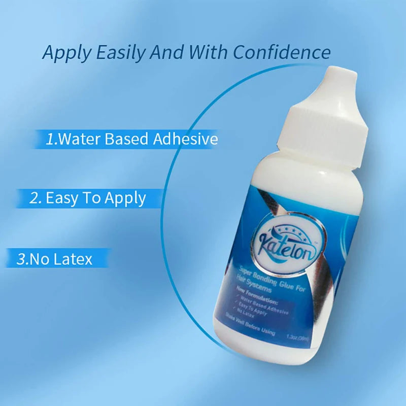 Lace Front Wig Glue Extra Hold – 38ml Waterproof Super Bonding Adhesive for Wig Caps and Hair Styling Tools
