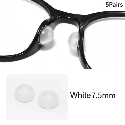 Anti-Slip Silicone Eyeglass Nose Pads – Invisible Self-Adhesive Air Cushion Nose Holders for Glasses Comfort & Fit Support
