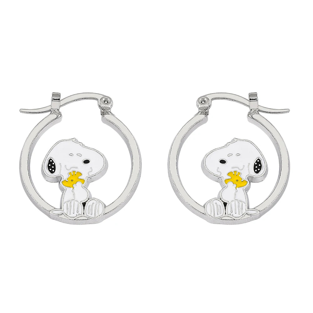 Snoopy Dog Earrings - Cute Puppy Cartoon Jewelry for Women, Anime Lover Holiday Gift