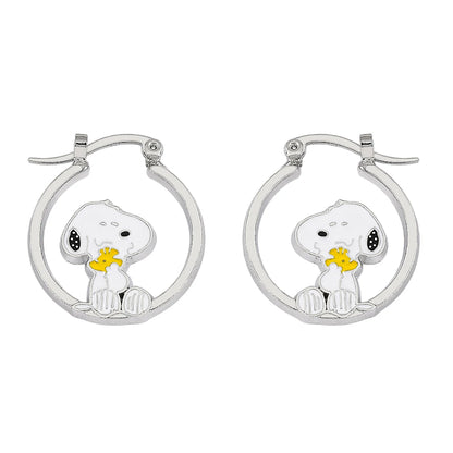 Snoopy Dog Earrings - Cute Puppy Cartoon Jewelry for Women, Anime Lover Holiday Gift