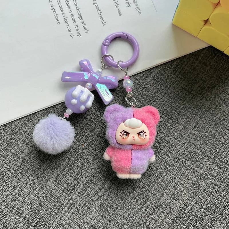 New Cartoon Keychain — Cute Bag & Backpack Pendant, Earphone Case Decoration, Car Keyring Gift Accessory