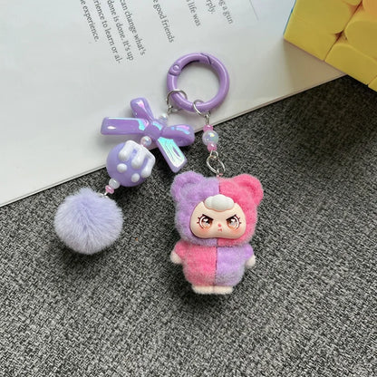 New Cartoon Keychain — Cute Bag & Backpack Pendant, Earphone Case Decoration, Car Keyring Gift Accessory