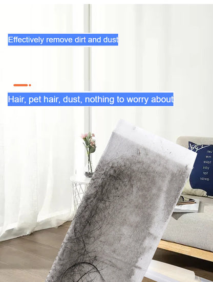 30/200 Pcs Dust Removal Paper Cloths | Disposable Electrostatic Mop Pads for Floor & Tile Cleaning | Household Cleaning Supplies