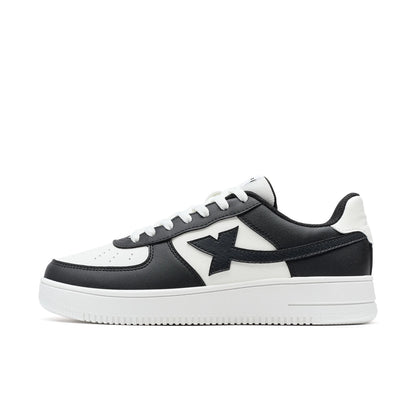 Xtep Men's Skateboarding Shoes - Trendy Street Style Low-Top Thick Sole Sneakers for Jogging & Casual Wear