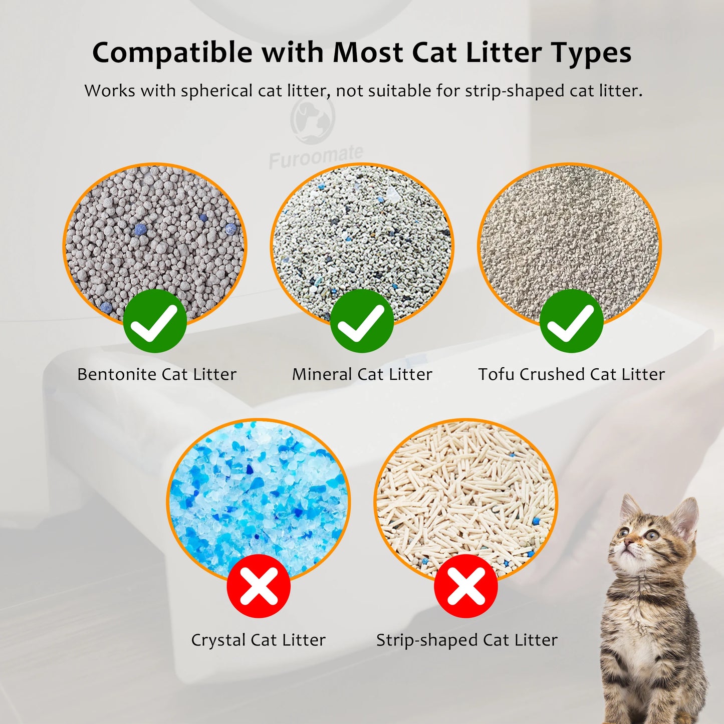 Self-Cleaning Cat Litter Box – Open-Top, Extra Large Capacity with Safety Sensors for Multi-Cat Homes