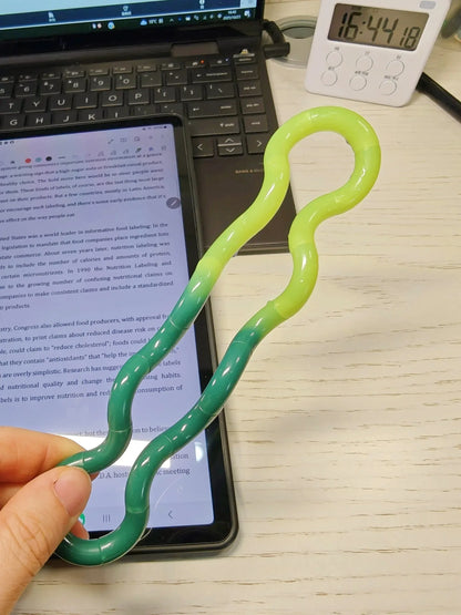 Tangle Fidget Rope Toy - Color Changing Stress Relief & Sensory Party Gift
