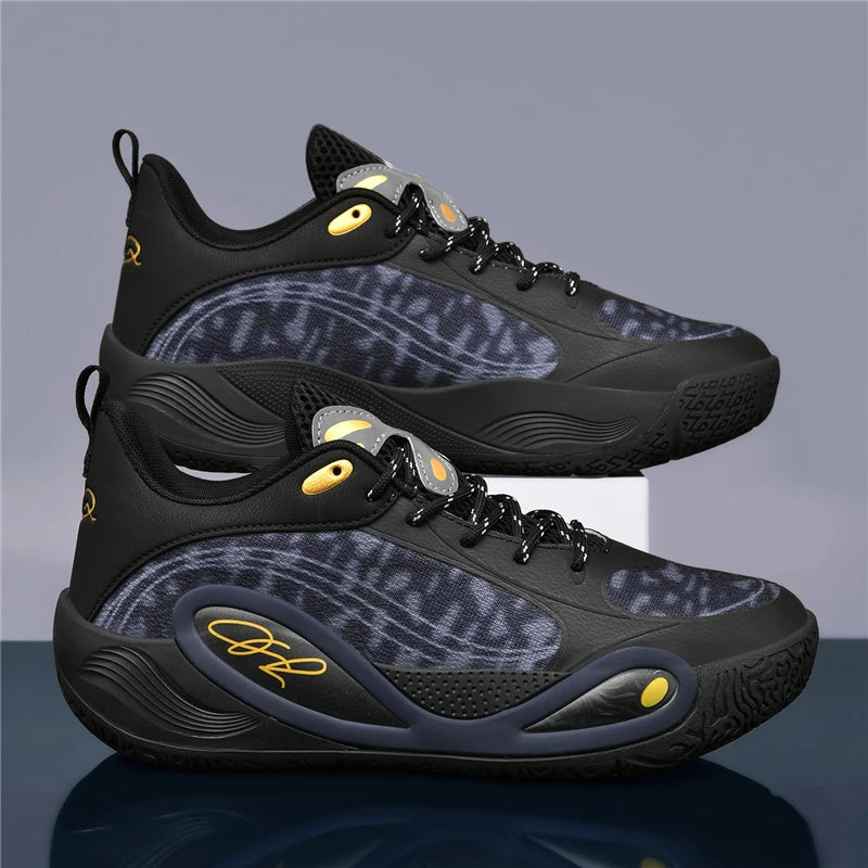 Men's & Women's Basketball Shoes - Breathable Non-Slip Athletic Sneakers with Cushioned Support for Running & Training
