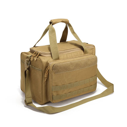Range Bag – Outdoor Hunting & Shooting Training Molle Gun Bag, Large Capacity Handbag for Climbing, Hiking & Camping