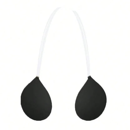 Deep U-Plunge Sticky Bra - Invisible Silicone Push-Up Bra for Backless Wedding Dresses and Low-Cut Outfits