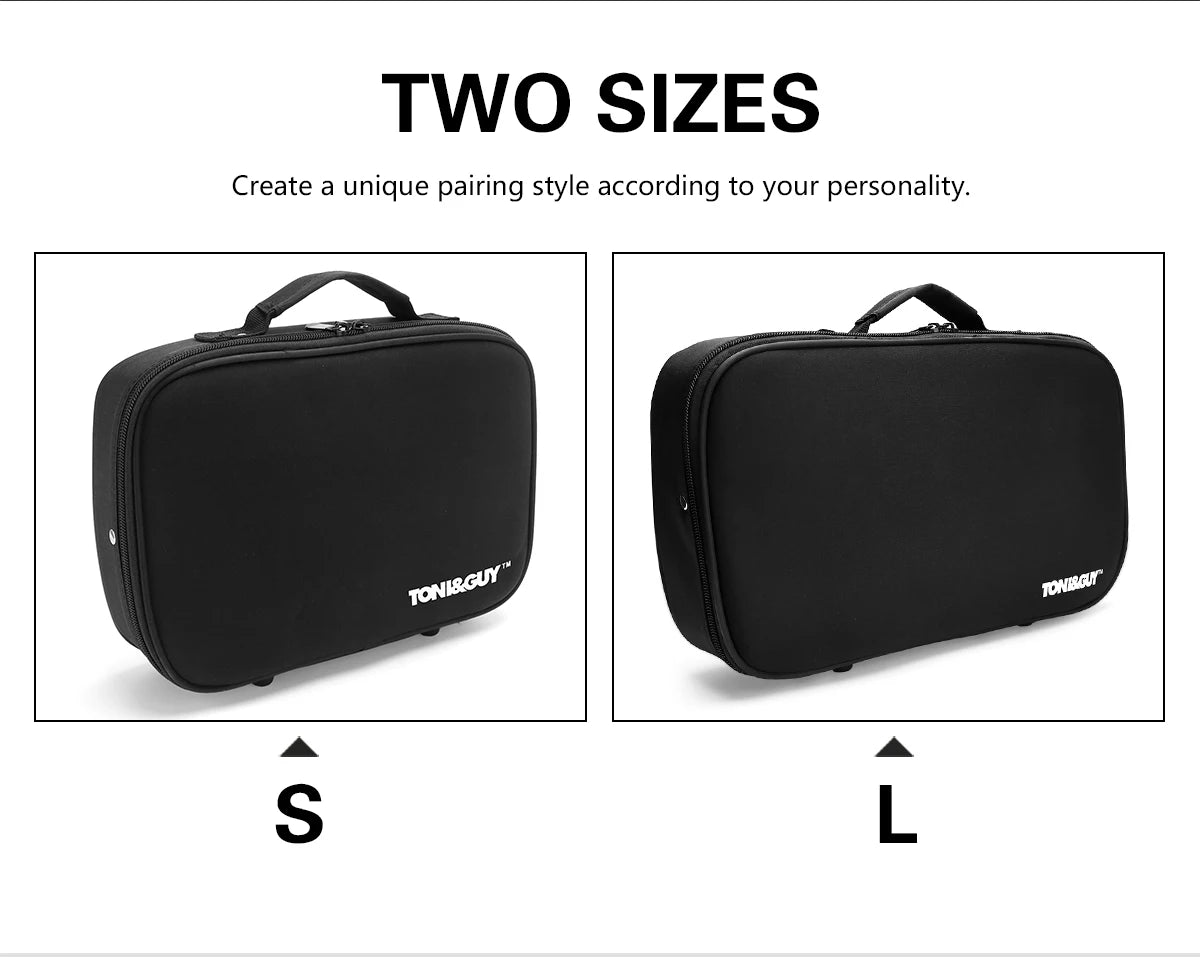 Salon Barber Tool Storage Bag — Portable Scissor & Makeup Case for Beauty and Hair Product Organization