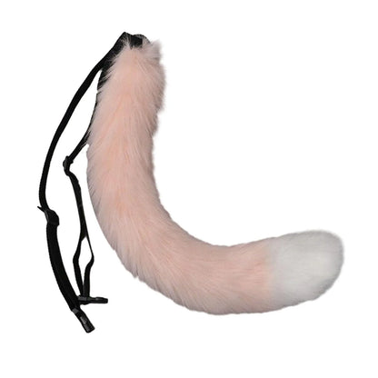 Fluffy Cat Tail - Soft Faux Fur Adjustable Cosplay Costume Accessory