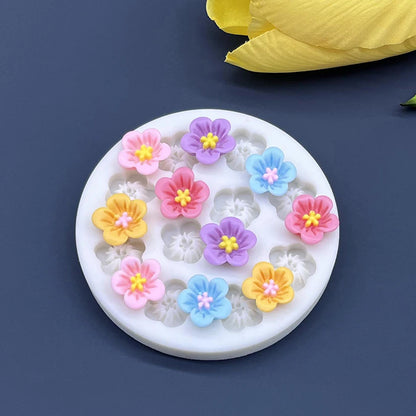 Flower Daisy Silicone Mold — Sugarcraft, Fondant & Cupcake Baking Tool for Cake Decoration