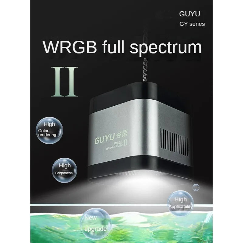 WRGB Aquarium LED Plant Light - Full Spectrum Fish Tank Lamp for Aquatic Plants & Algae Control