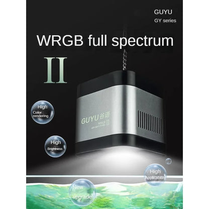 WRGB Aquarium LED Plant Light - Full Spectrum Fish Tank Lamp for Aquatic Plants & Algae Control