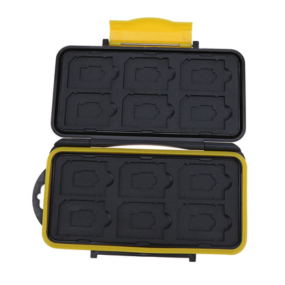 Multi-Grid Memory Card Case – Anti-Shock Large Capacity Storage Box for ID & Credit Cards, Portable Protector Cover