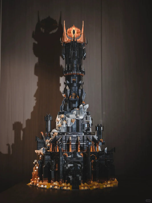 New MOC Black Eye Tower Building Model – Home Decor & Children’s Holiday Gift for Boys