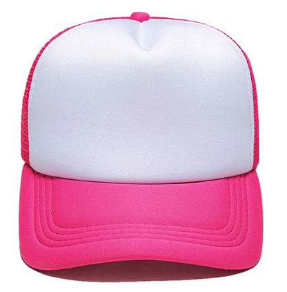 Custom Logo Mesh Trucker Cap - 5 Panel Snapback Baseball Hat for Men & Women Summer Sports Sun Hat