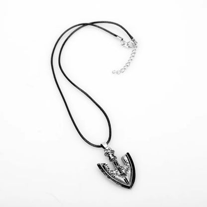 JoJo’s Bizarre Adventure Kujo Jotaro Arrow Keychain - Golden Metal Anime Choker Charm Gift
