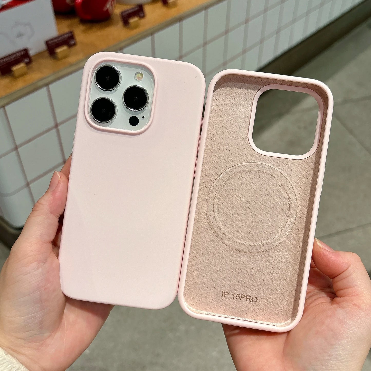MagSafe Liquid Silicone Phone Case - Magnetic Wireless Charging Cover for iPhone 11-17 Series Pro Max Plus Models