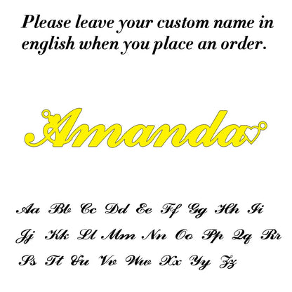 Personalized Gold Name Necklace - Custom Box Chain Handmade Jewelry Gift for Women, Mom & Birthday Keepsake