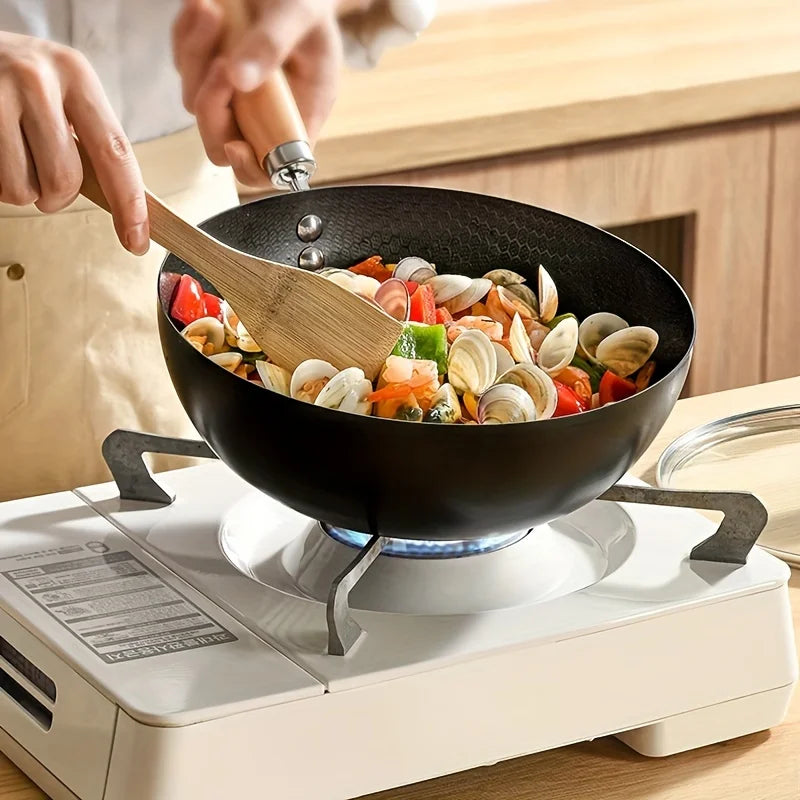 Mini Non-Stick Iron Frying Pan – Small Frypan Saucepan for Omelettes & Cooking, Kitchen Gadget Supplies