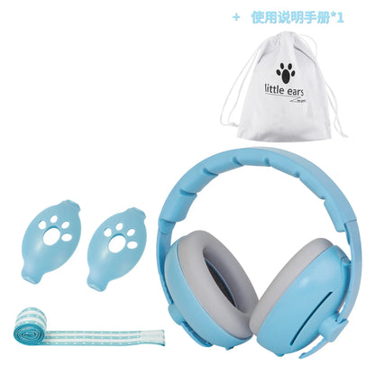 2 in 1 Baby Ear Protection Noise Cancelling Headphones – Convertible Design Earmuffs for Improved Sleep