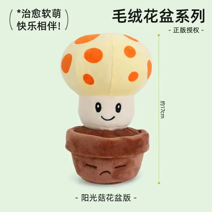 Plants vs. Zombies 2 Plush Toys - Sunflower and Peashooter Potted Plant Dolls, Soft Pillow Toys and Gifts for Teens