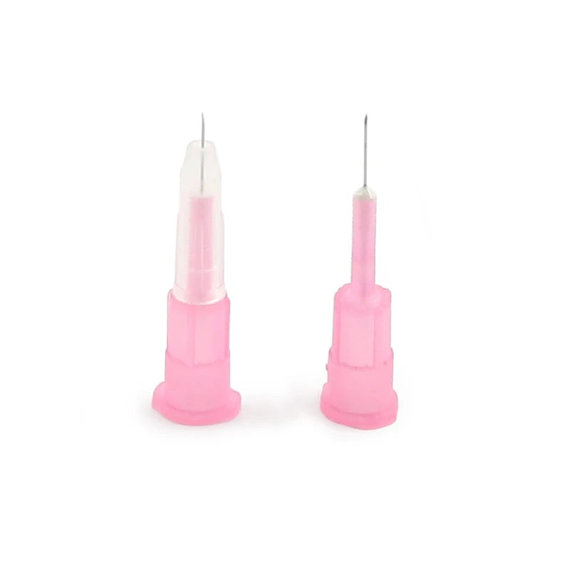 31G 4mm Adjustable Disposable Microplastic Needle – Sterile Medical Injection Tool for Cosmetic Eyelid Procedures