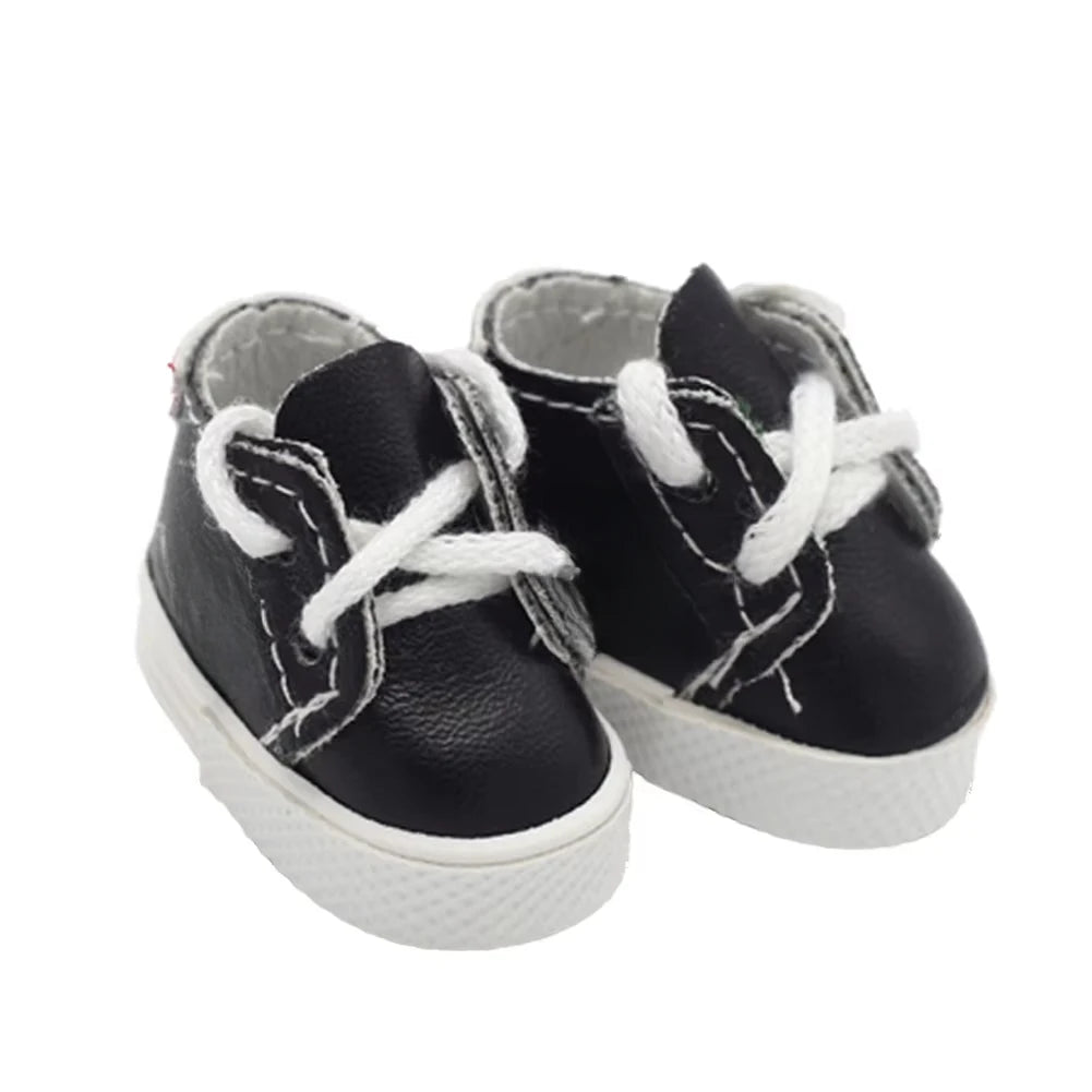 17cm Mini Plush Doll Clothes Set – Kpop EXO Labubu Idol Princess Shoes & Casual Sneakers Accessories, Clothing Gift