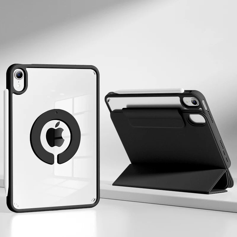 Magnetic 360° Detachable Back Cover Case for iPad Air 4/5 (10.9") & iPad Pro 11", 12.9" – Compatible with iPad A16 10th & 11th Gen