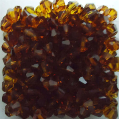 Isywaka 3–8mm Austria Crystal Bicone Glass Beads – Colorful Faceted Loose Spacer Beads for DIY Jewelry Making, Bracelet & Charm Craft Supplies