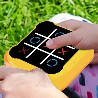 Multifunctional Electronic Tic-Tac-Toe & Chess Game — Portable Montessori Puzzle Table for Kids & Adults