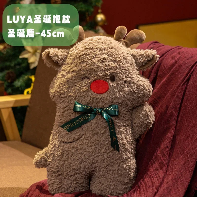 Cute Christmas Santa Claus Ornaments – Christmas Tree Pillows, Bay Window Decorations, Dolls & Sofa Cushions