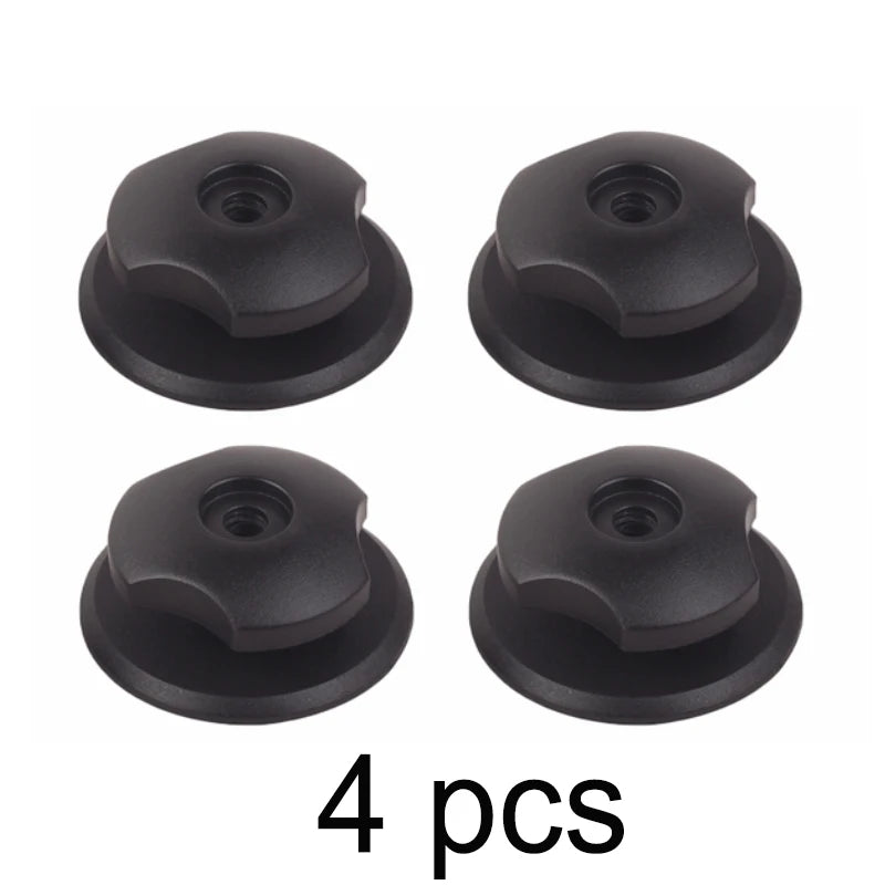 Car Trunk Hooks Organizer | Rear Cargo Mounting Luggage Net Fastener with Screw & Adhesive Tape Kit