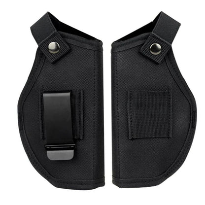 Tactical Universal Gun Holster - Left/Right Hand Waist Concealed Carry for Glock 17/19, Beretta M9, 1911, P226, 9mm Mag Pouch