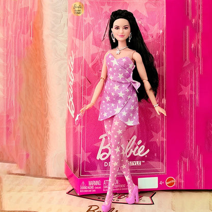 2025 Barbie Deluxe Fashion Series — Denim Collector’s Edition Raquelle Doll Toy Gift for Girls