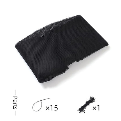 Child Safety Net for Stairs and Balconies - Durable, Multipurpose Fine Mesh Guard for Bannister and Deck Protection