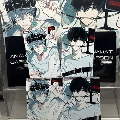 4PCS ALIEN STAGE Ivan and Till Anime Photo Cards - 3-Inch Collectible Mini Cards, Decorative Accessories, and Gifts for Fans