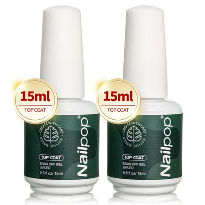 Nailpop Nail Dehydrator & Primer — Acid-Free Natural Nail Prep for Acrylic & UV Gel, Fast Dry Superior Bonding Set